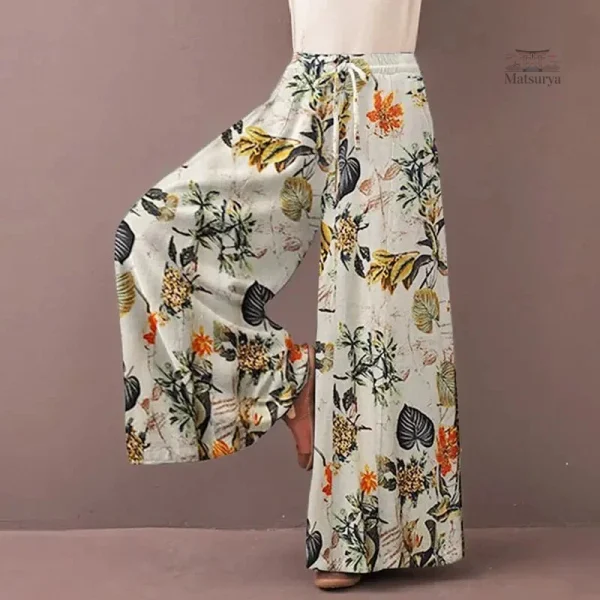Pantalon Japonais Imprimé pour Femme