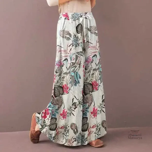 Pantalon Fleuri pour un Look Japonais