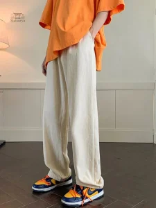 Pantalon Japonais à Jambes Larges pour homme