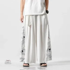 Style décontracté avec pantalon ample japonais