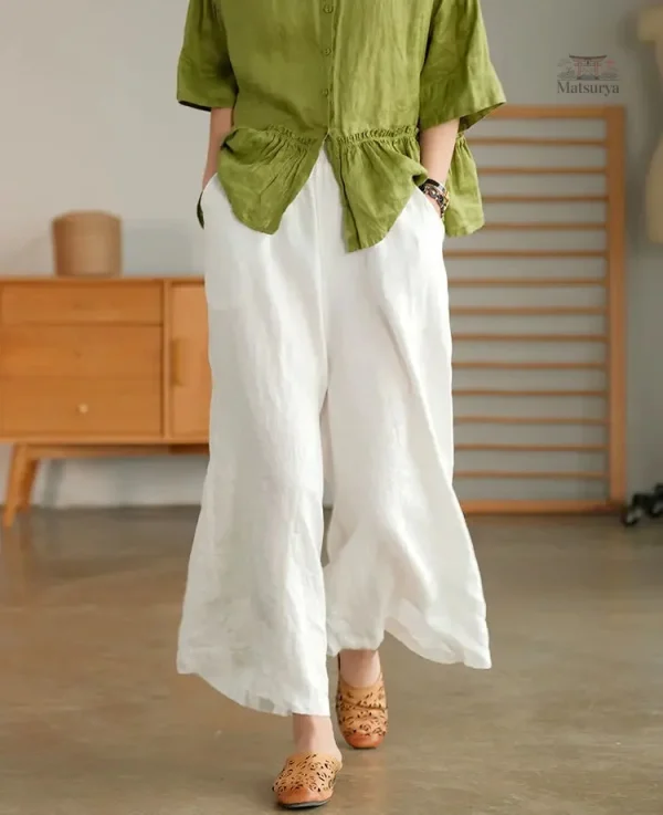 Pantalon Femmes Japonais Confortable