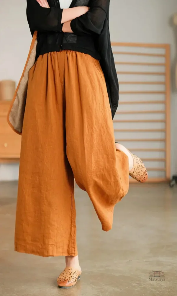 Pantalon Large Japonais pour Femme