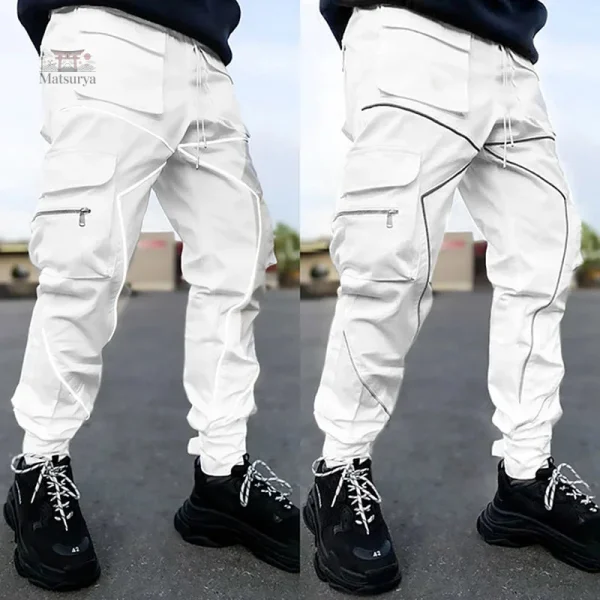 pantalon-japonais-cargo-hip-hop-reflechissant-1 Pantalon Cargo Japonais Réfléchissant Hip Hop