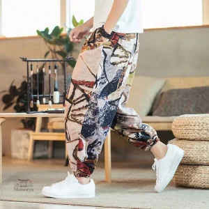 Pantalon Japonais Coloré