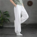 Pantalon confortable aux motifs inspirés du Japon