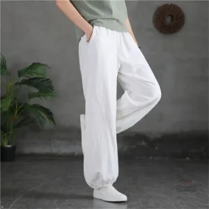 Pantalon confortable aux motifs inspirés du Japon