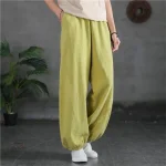 Pantalon décontracté Japonais, parfait pour l'été