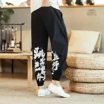 Pantalon Japonais au design décontracté et moderne
