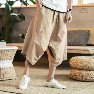 Pantalon Japonais ample, parfait pour un look casual