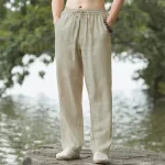 Pantalon Japonais en Lin pour l'Été