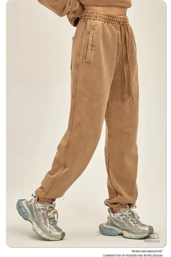 Pantalon Rétro Japonais Délavé