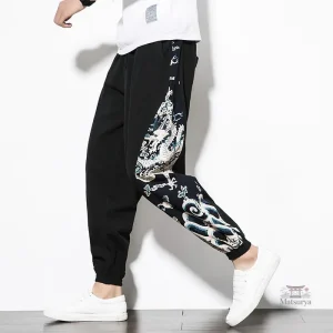 Pantalon Japonais Dragon élégant et original