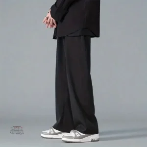 Pantalon Japonais Droit en tissu léger