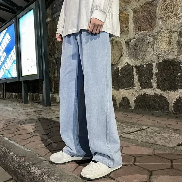 Jean Droit Inspiré du Style Japonais