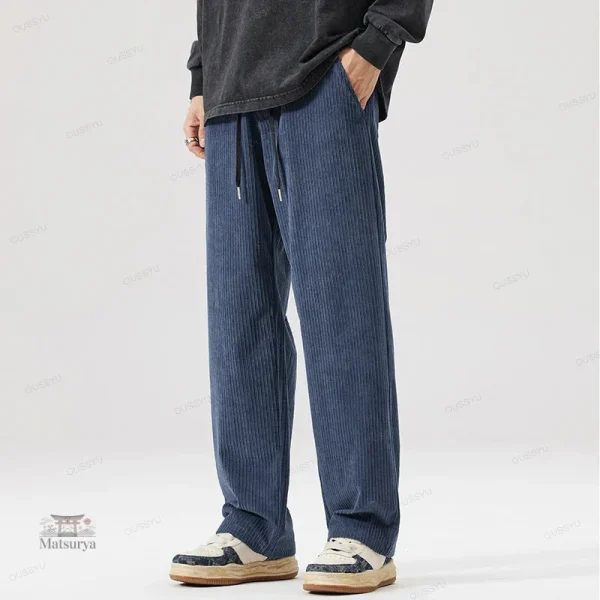 pantalon-japonais-droit-en-velours-1 Pantalon Japonais Droit en Velours