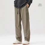 Pantalon en Velours pour Homme, Style Japonais
