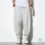 Pantalon Japonais en Lin, idéal pour l'été