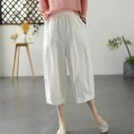 Pantalon Japonais pour Femme en Toile