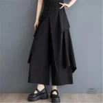 Pantalon Femme Style Japonais Élégant
