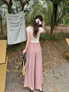 Pantalon Japonais confortable pour les journées décontractées