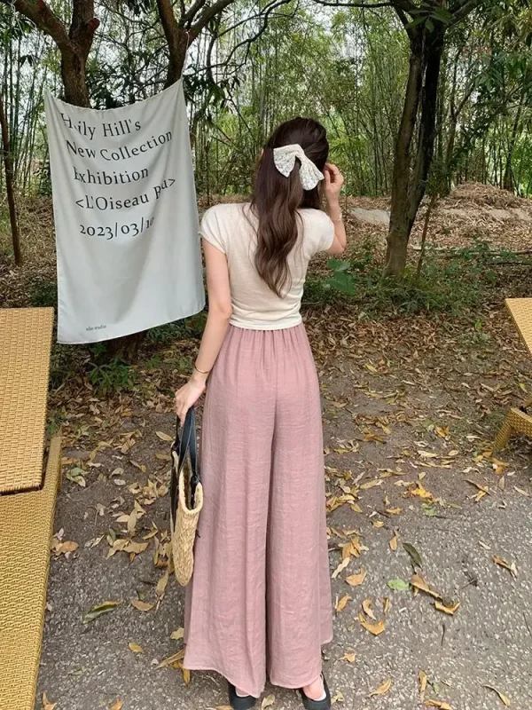 Pantalon Japonais confortable pour les journées décontractées