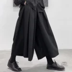 Pantalon Japonais Homme Hakama Large