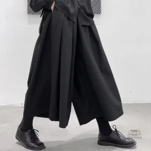 Pantalon Japonais Homme Hakama Large