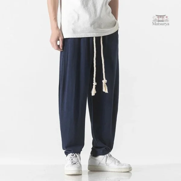Pantalon Homme Style Japonais