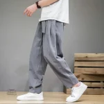 Pantalon Japonais à Coupe Moderne pour Homme