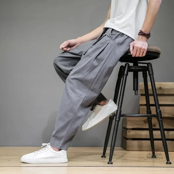 Pantalon Homme Souple Idéal pour le Quotidien