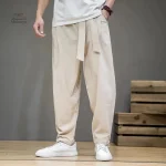 Pantalon Souple pour Homme Style Japonais