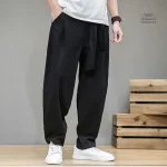 Pantalon Japonais Souple pour un Look Décontracté