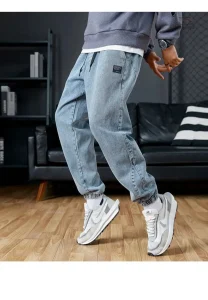 Jean Cargo pour Homme au style Japonais