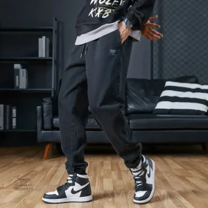 Pantalon Homme Jean Style Japonais