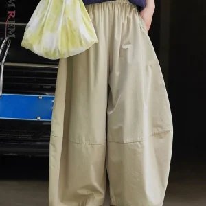 Pantalon Japonais Large Femme