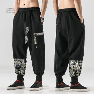 Pantalon traditionnel japonais avec design élégant