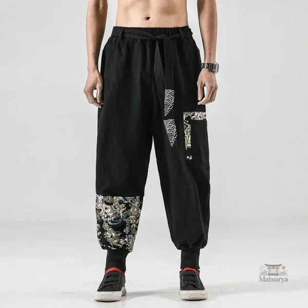 Pantalon Japonais inspiré des traditions artisanales