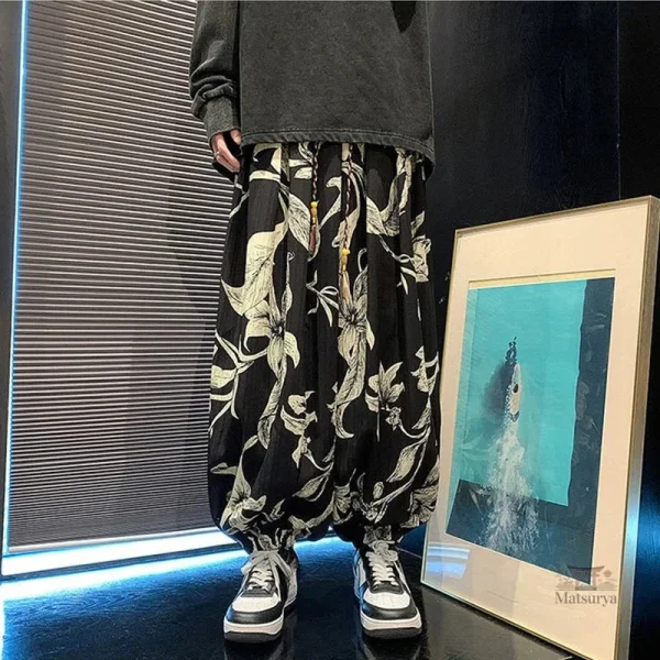Pantalon japonais tendance, idéal pour le quotidien