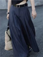 Pantalon ample femme design japonais