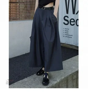 Pantalon féminin japonais style décontracté
