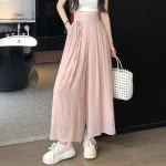 Pantalon Japonais Plissé Femme