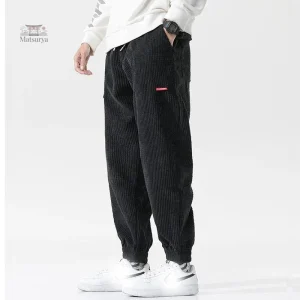 Pantalon Japonais Relax Velours Côtelé