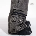 Pantalon japonais à poches pratiques