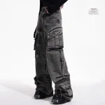 Jean femme style japonais avec poches