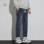 Pantalon Japonais en toile, coupe confortable