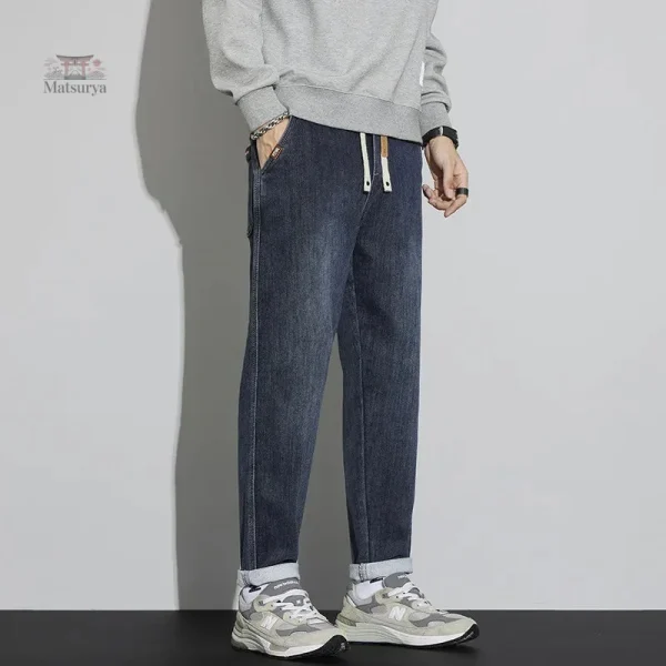 Pantalon Japonais en toile, coupe confortable