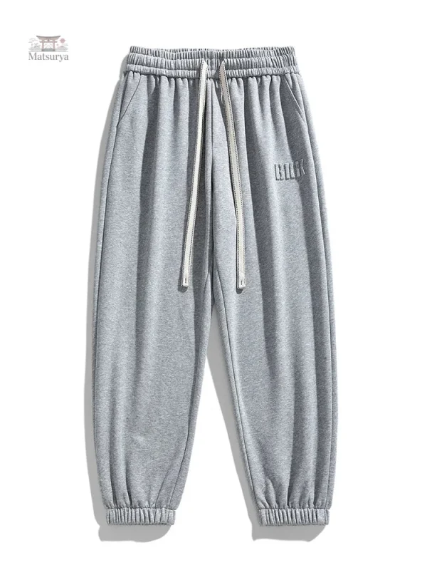 Pantalon avec coupe moderne et esthétique japonaise