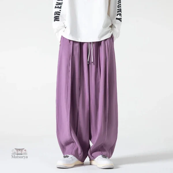 Pantalon Sarouel Homme, coupe ample et stylée