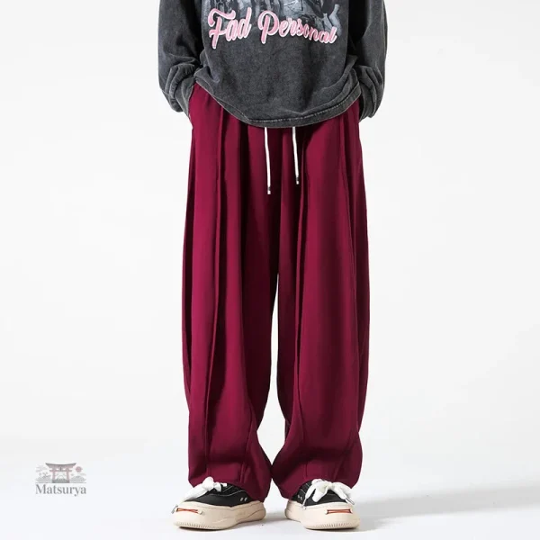 Jogging homme, design japonais et confort optimal