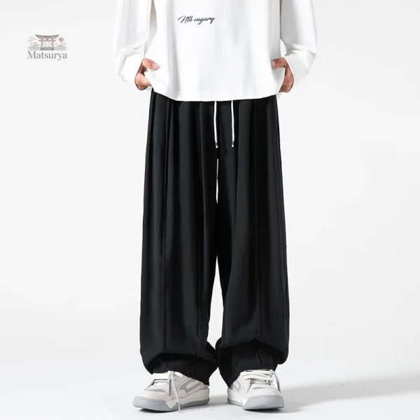 Pantalon décontracté pour homme, style sarouel